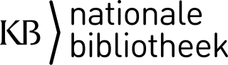 Logo of the KB, the national library of the Netherlands